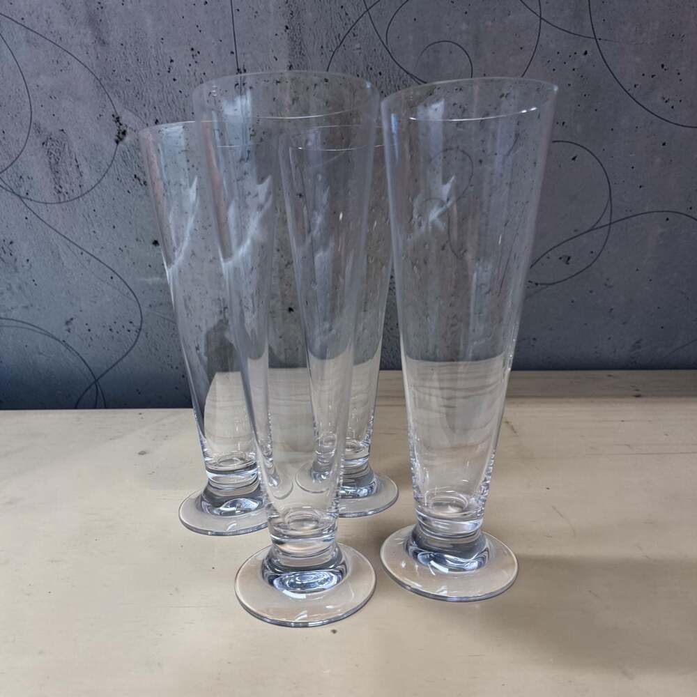Marquis by Waterford Vintage Pilsner Beer Glasses Set of Four